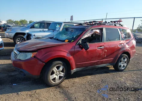 2010 Subaru Forester 2.5X Premium z USA, uszkodzony, nr VIN JF2SH6CC0AH743112